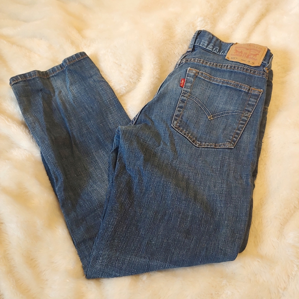 Children Levi's jeans medium dark 16reg 3/30